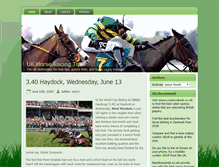 Tablet Screenshot of horseracingtips.org.uk